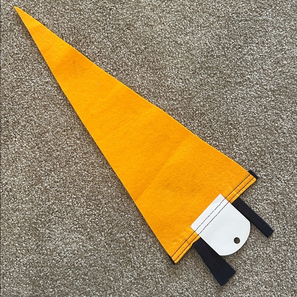 Yellow Navy Pennant Flag - Picture 5 of 5
